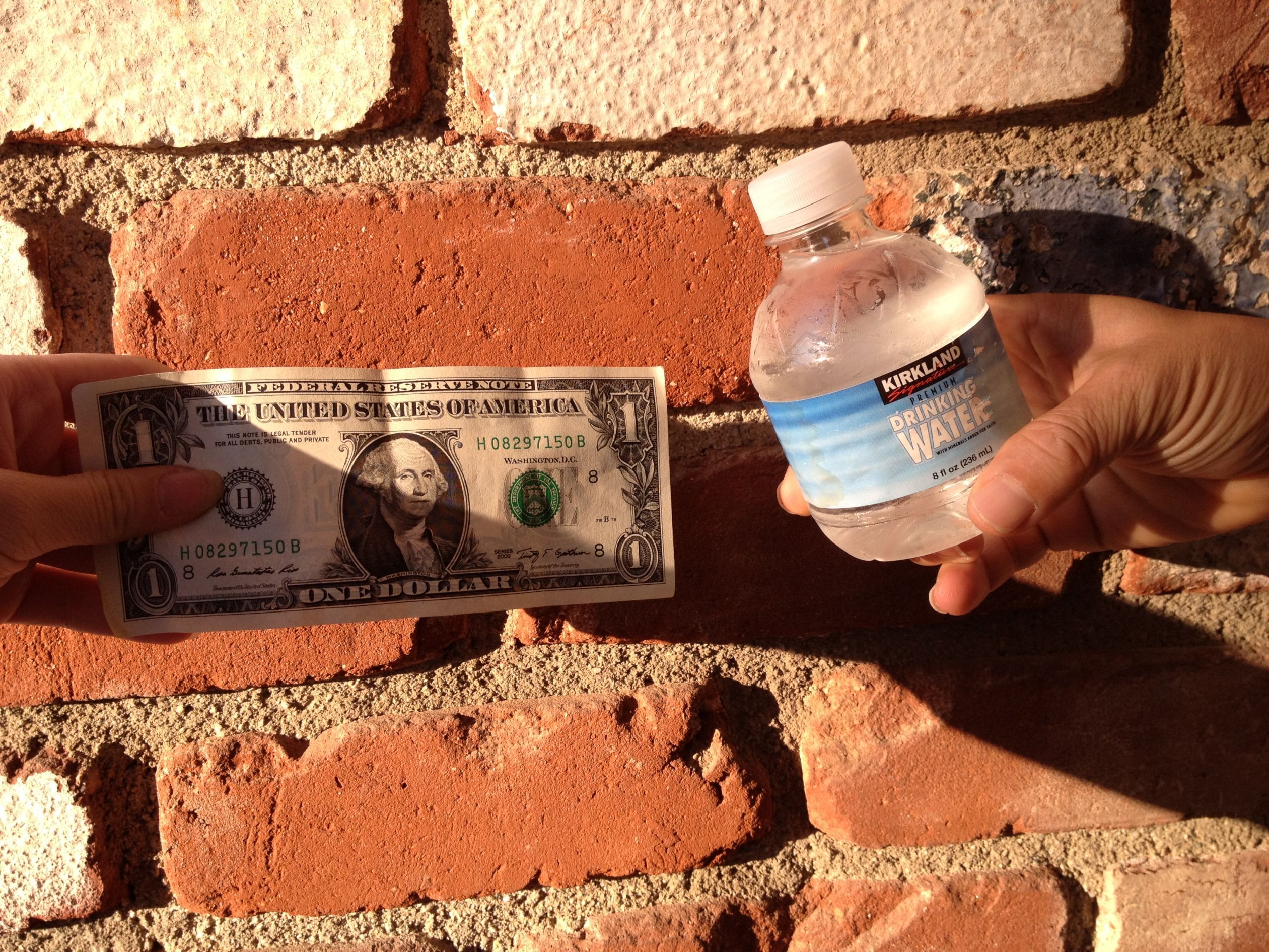 One dollar for one child's clean water